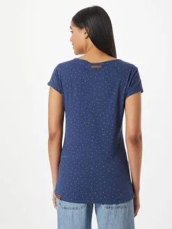 Ragwear T-shirts Shirt MINTT Dames Lichtblauw / Donkerblauw -Ragwear Verkoopwinkel fc0786268e3f0a6cafb3ee105f808c50