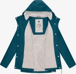 Ragwear Winterjassen Winterjas Marge Dames Blauw -Ragwear Verkoopwinkel feaad32b98f007063cccb818bb17cce4