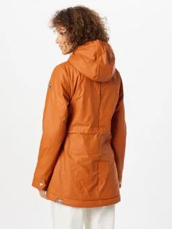 Ragwear Parkas Tussenparka MONADIS Dames Cognac -Ragwear Verkoopwinkel ff840fd26dd9b956958f744f9c33203b