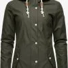 Ragwear Winterjassen Winterjas Marge Dames Olijfgroen
